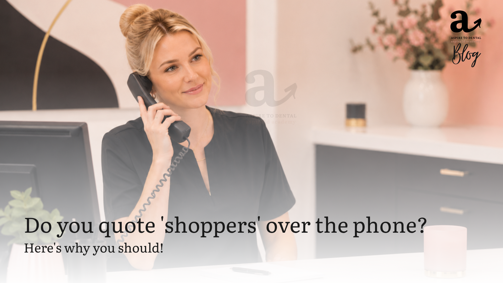 Do you quote 'shoppers' over the phone? Here's why you should!