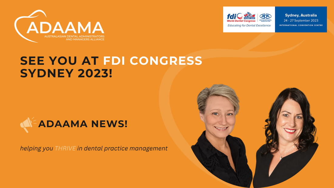 Meet up with ADAAMA at FDI Congress Sydney '23