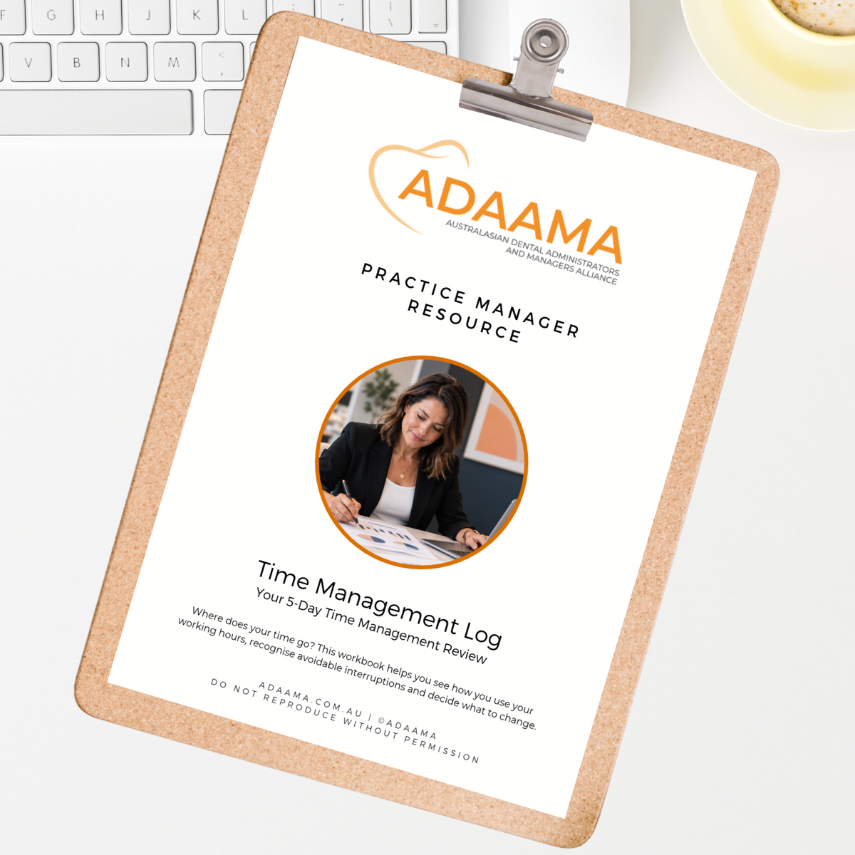 Time Management Log for Practice Managers – Aspire2d